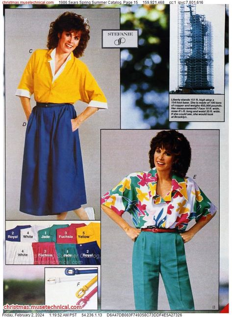 80s Clothes 1980s Fashion Trends, 80s Catalog, 80s Summer Fashion, Period Outfits, 1987 Fashion, 80s Inspired Outfits, 1980s Fashion Trends, Fashion Through The Decades, 1980 Fashion