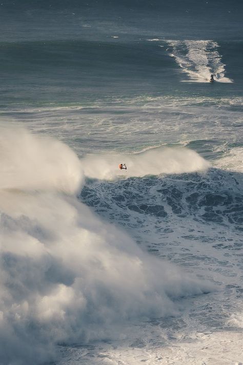 How to watch the big waves in Nazare Portugal Nazare Waves, Nazare Portugal, Portugal Cities, Portugal Travel Guide, Travel In Europe, Epic Journey, Abbey Road, Portugal Travel, Scenic Routes