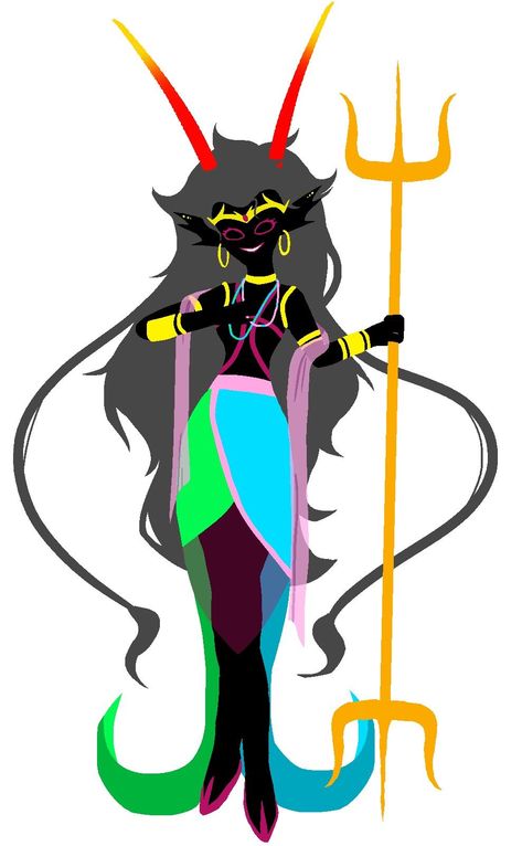 Her Imperial Radiance | Beforan Feferi Homestuck Trolls, Vast Error, Lgbt Memes, Character Home, Homestuck, Owl House, South Park, Ships, Queen