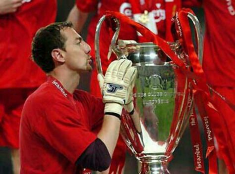 jersey dudek Jerzy Dudek, Ac Milan Champions League, Champions League Final, European Royalty, Liverpool Football Club, Liverpool Football, Ac Milan, Photo Prints, Absinthe Fountain