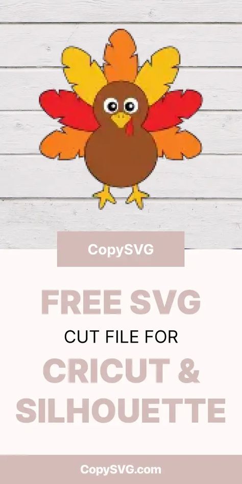 Turkey Svg Free Cut File For Cricut Turkey Svg Free, Turkey Svg, Free Cut Files, Free Svg Cut Files, Svg Free, Cricut Svg, Thanksgiving Decorations, Free Svg, Festival Decorations