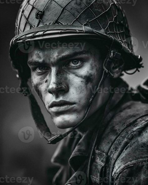 Reference Tattoo, Old Soldier, Cardboard Costume, Ww2 Soldiers, Photoshop Tutorial Design, Military Pictures, Wedding People, Cityscape Photos, Angel Art