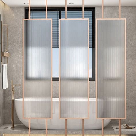 Room dividers are the perfect solution for creating distinct areas within a space while adding a touch of style. Our Glass Partition Panel offers a sleek, modern approach to room separation. Its transparent glass design not only defines spaces but also maintains an open, airy feel. Elevate your interior with this elegant partition, which seamlessly blends functionality with contemporary aesthetics. ✨ Tap that like button 👍, follow for daily design inspiration 👥, and connect with us to turn y... Room Separation, Partition Panel, Glass Partition, Like Button, Room Dividers, Glass Design, Divider, Tap, Room Divider