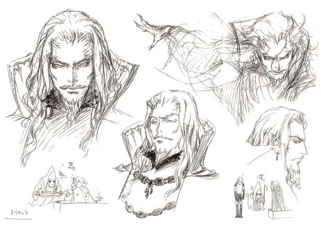 Dracula Drawing Sketch, Castlevania Art Style, Castlevania Sketch, Dracula Concept Art, Dracula Sketch, Castlevania Art, Castlevania Dracula, Dracula Art, Anime Canvas Art