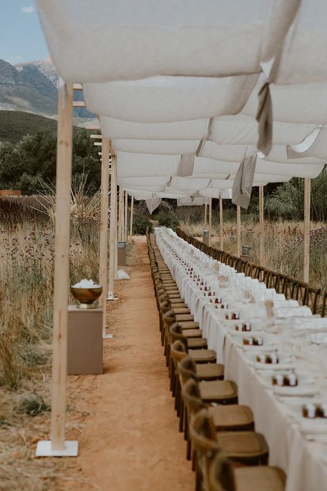 This South African Wedding Started on the Beach, Moved to the Winelands, and Ended in the Mountains | Vogue African Beach, The Ivy Chelsea, Hosting Brunch, Best Cooking Oil, African Weddings, South African Weddings, Reception Dress, African Wedding, Wedding Dress Inspiration