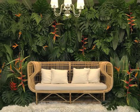 Wedding Photobooth Background, Futuristic Decoration, Wedding Dais, Tropical Wedding Decor, Wedding Stage Decor, Garden Theme Wedding, Wood Backdrop, Garden Wedding Decorations, Wedding Decor Style