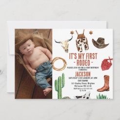 Rodeo 1st Birthday Invitations & Invitation Templates | Zazzle Rodeo Birthday Invitations, Horse Birthday Invitations, 1st Rodeo, My First Rodeo, Rodeo Birthday, First Rodeo, Birthday Activities, Horse Birthday, 1st Birthday Invitation