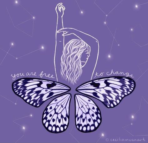 Spirit Butterfly, Spirit Goddess, I Accept Myself, Butterfly Woman, Accept Myself, Carl Rogers, Sacred Feminine, Celestial Art, I Can Change