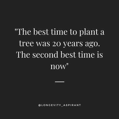 No matter where you are on your journey, it’s never too late to take action. Whether it’s starting a new healthy habit, setting a fresh goal, or making positive changes—today is the day. Take that first step and watch your efforts grow into something meaningful over time! 💪 #longevityaspirant #starttoday #healthyhabits #mindsetmatters #growthmindset #plantyourfuture #wellnessjourney #motivationalquotes #dailyquote #quotes #healthylifestyle #healthhacks #longevity #longevitytips #health #act... Positive Changes, Today Is The Day, Second Best, Never Too Late, Positive Change, Take Action, Daily Quotes, Too Late, Growth Mindset