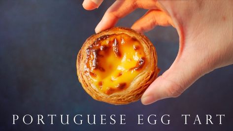 No.1!! The Best Portuguese Egg Tart | potugese | egg tart | Taste Life Portuguese Tart, Chicken Stew With Potatoes, Egg Tart Recipe, Portuguese Tarts, Portuguese Egg Tart, Chocolate Chia Seed Pudding, Sweet Potato Gnocchi, Easy Bacon, Yogurt And Granola