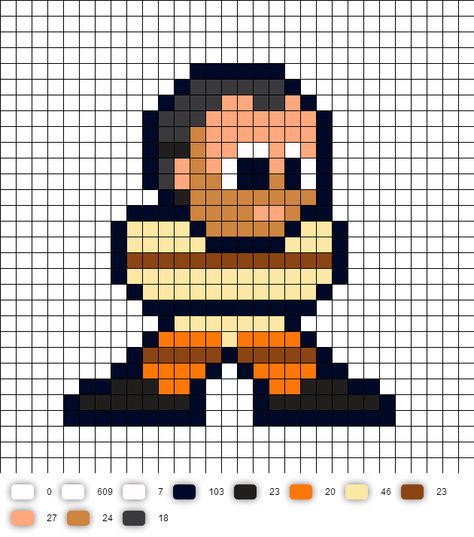 Hannibal Lecter Perler Bead Pattern Mega Man Art, Fuse Bead Patterns, Pixel Art Templates, Perler Art, Pixel Drawing, Pixel Art Grid, Halloween Beads, Hama Beads Patterns, Minecraft Pixel Art