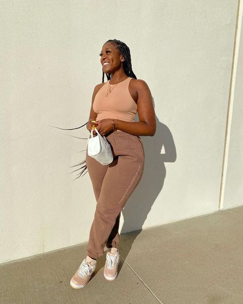 𝐓𝐀𝐋𝐈𝐓𝐇𝐀 𝐉𝐀𝐍𝐄 on Instagram: “There’s what you’re used to, and then there’s me🤎” Talitha Jane, Chill Fits, Body Goals, Pants Set, Two Piece Pant Set, Lounge Wear, Two Piece, Instagram Photos, Photo And Video