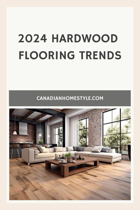 Discover the top 2024 hardwood flooring trends that will transform your home. From unique finishes to sustainable options, explore now! Transitional Flooring Ideas, Floor Trends 2024, 2024 Flooring Trends, Engineered Hardwood Flooring Wide Plank, Flooring Trends 2020, Modern Farmhouse Flooring, Modern Kitchen Flooring, Transitional Flooring, Wide Plank Hardwood Floors