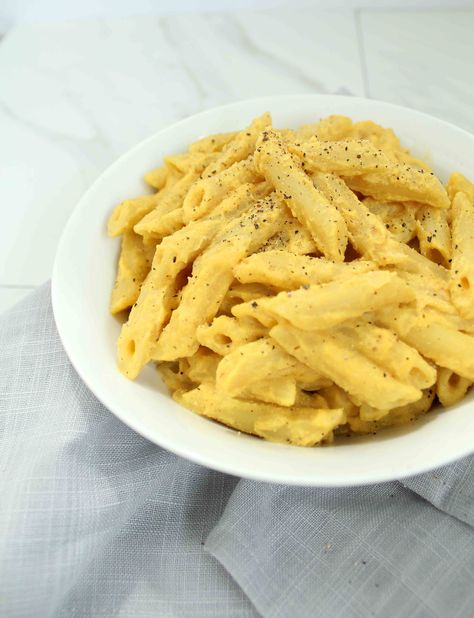 Creamy Vegan Cheese Sauce Recipe Oil Free Gluten Free Bean Pasta Sauce, White Bean Pasta, Vegan Cheese Sauce Recipe, Vegan Bacon Bits, Butternut Squash Lasagna, Creamy Pasta Sauce, Vegan Cheese Sauce, Bean Pasta, Squash Pasta