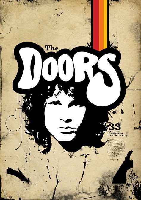 The Doors by ApartD22 on DeviantArt Jim Morrison Beard, The Doors Poster, Jim Morrison Poster, Jim Morrison Poetry, Doors Poster, The Doors Band, The Doors Jim Morrison, Door Poster, Rock Band Posters