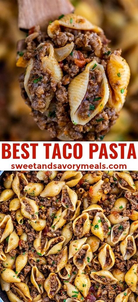 Wallpaper Food, Taco Pasta, Meal Prep Plans, Savory Meals, Dinner Options, Think Food, Deilig Mat, Easy Appetizer Recipes, Sweet And Savory