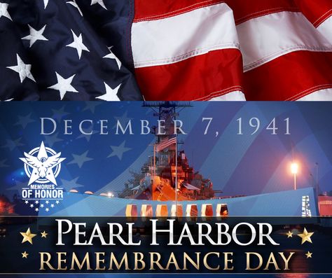 Pearl Harbor Remembrance Day December 7, 1941— a date which will live in infamy. Today, we remember all of those who lost their lives on this day 80 years ago. #PearlHarborDay #EverydayisMemorialDay #WeRemember Remember Pearl Harbor December 7, Pearl Harbor Remembrance Day Quotes, December 7th Pearl Harbor, Pearl Harbor Remembrance Day, Remembrance Day Quotes, Pearl Harbor 1941, December 7 1941, Remember Pearl Harbor, Pearl Harbor Day