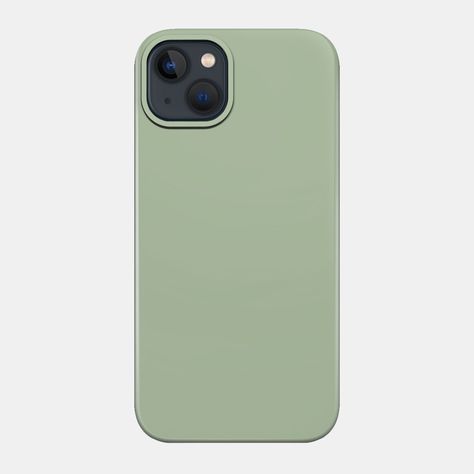 Sage Green Iphone Case, Light Green Phone Case, Phone Cases For Green Iphone 13, Iphone 13 Green Case, Green Iphone 12 Case, Sage Green Phone Case, Future Phone, Sage Green Colour, Aesthetic Phone Cases