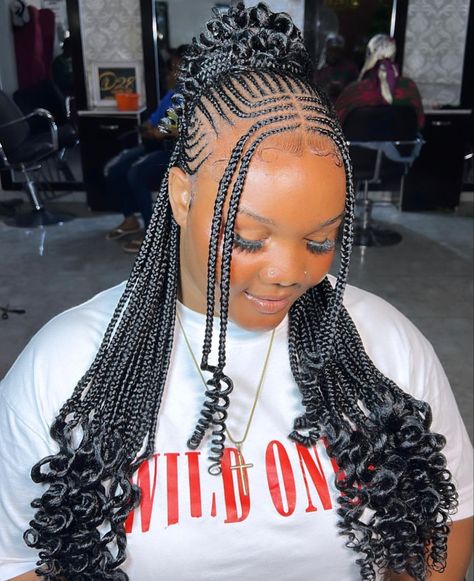 Latest Braided Hairstyles, Latest Hair Braids, Lemonade Braids Hairstyles, Cornrows Braids For Black Women, Short Box Braids Hairstyles, Feed In Braids Hairstyles, African Hair Braiding Styles, Box Braids Hairstyles For Black Women, Cute Braided Hairstyles