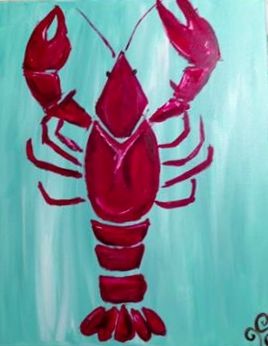 Crawfish Painting, Cajun Decor, Cajun Kitchen, Louisiana Decor, Louisiana Crawfish, New Orleans Art, Louisiana Art, Crawfish Boil, Coastal Art