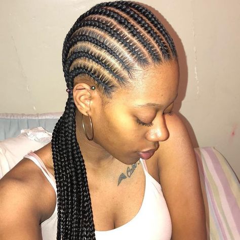 GoodMorning 🌞❣️Book this style under “10+ Feed In’s” Next weeks Booking opens Thursday at 8PM ❤️#greensborobraider #highpointbraider… Unique Cornrows, Hairstyles For Black Women Cornrows, Black Women Cornrows, Braids Hairstyles For Black Women, Hairstyles Cornrows, Box Braids Pictures, Women Cornrows, Ghana Braids Hairstyles, Cornrows Hairstyles