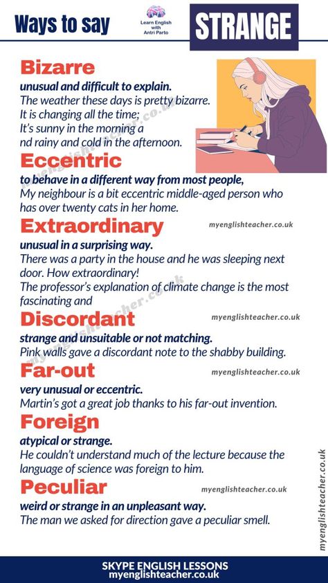 English Phrases Idioms, English Language Learning Grammar, Idioms And Phrases, Essay Writing Skills, Conversational English, English Vocab, Interesting English Words, Good Vocabulary Words, Good Vocabulary