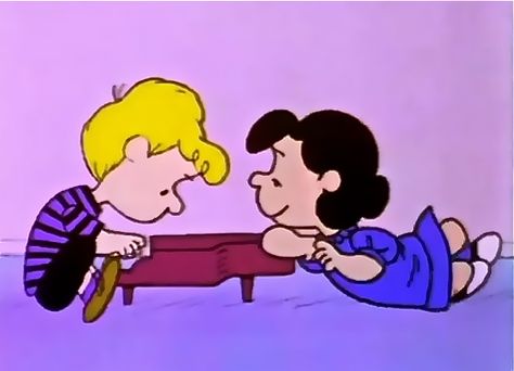 Lucy and Schroeder Charlie Brown Piano, Schroeder And Lucy, Lucy And Schroeder, Schroeder Peanuts, Schroeder Piano, Peanuts Halloween Costume, Charlie Brown Costume, Learn To Sketch, Lucy Van Pelt