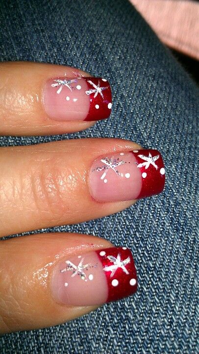 Christian Nails, Nail Suggestions, Nails Work, Snowflake Nail Design, Dot Nail Designs, Xmas Nail Art, Fancy Nail Art, Art Deco Nails, Chrome Nails Designs