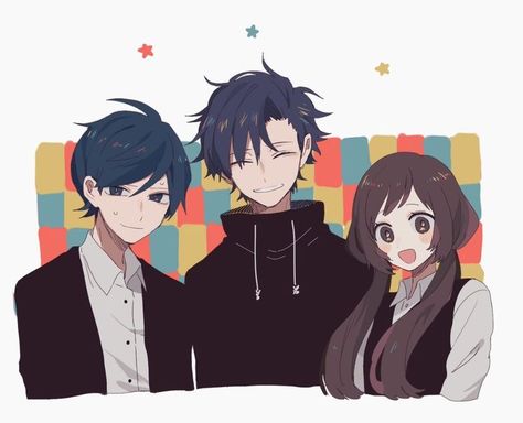 Anime Trio Icon, Persona Anime, Anime Siblings, Anime Friendship, Drawings Of Friends, Friend Anime, Anime People, Anime Couples Manga, Anime Best Friends