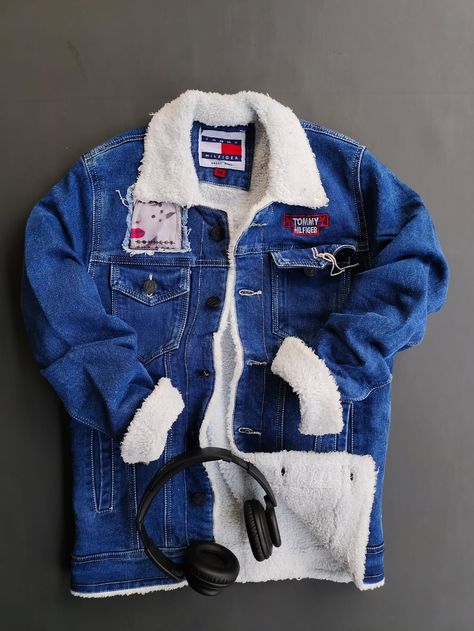 Tommy Hilfiger Denim Jacket, Best Mens T Shirts, Denim Jacket Mens, Jacket Brands, Quality Fabric, Tommy Hilfiger, Denim Jacket, Premium Quality, Slim Fit