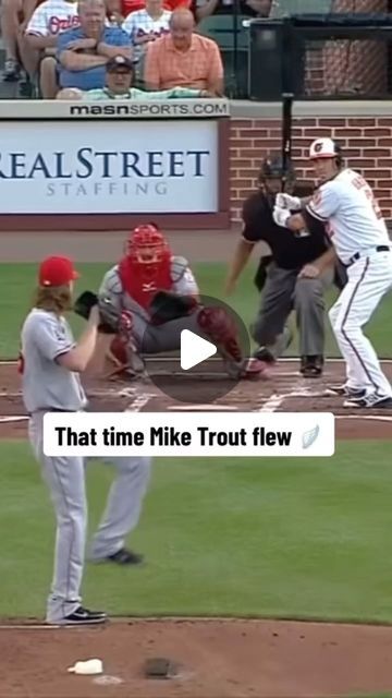 Baseball Zone on Instagram: "Mike Trout is unreal 😳" Mike Trout, Sports Baseball, Wise Quotes, Baseball, Sports, Funny, Quotes, On Instagram, Instagram