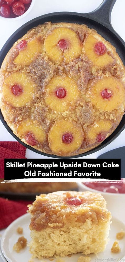 Pineapple Upside Down Cake Cast Iron, Pineapple Upside Down Cake Recipe Cast Iron, Skillet Pineapple Upside Down Cake Recipe, Cast Iron Steak Recipes, Skillet Pineapple Upside Down Cake, Iron Steak Recipes, Pineapple Upside Cake, Cast Iron Skillet Recipes Dinner, Skillet Desserts