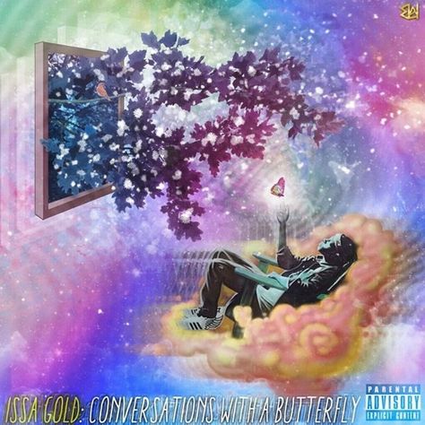 Conversations With A Butterfly The Underachievers, Dope Artwork, Posters Album Covers, Songs Album, Mixtape Cover, R&b Artists, Hip Hop Album Covers, Cool Vibes, Hip Hop Albums