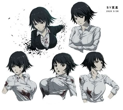 Ajin Demi Human Izumi, Demi Human Character Design, Ajin Manga, Ajin Demi Human, Cute Waifu, Marvel Character Design, Ajin Anime, Demi Human, 얼굴 그리기