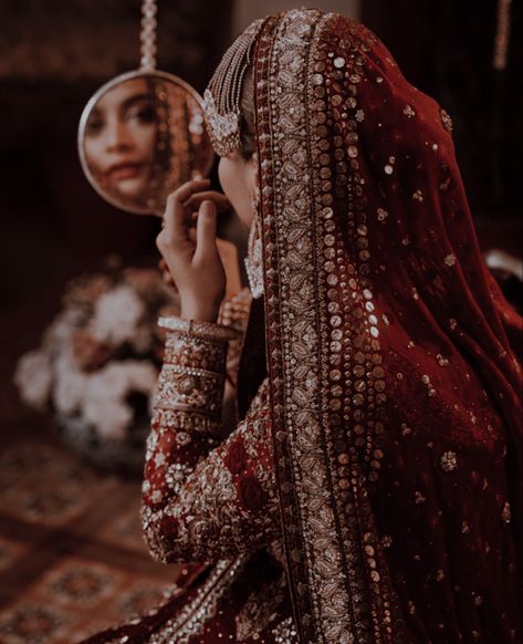 Hindi Aesthetic Quotes, Hindi Aesthetic, Muslim Wedding Photography, Bride Photos Poses, Dark Academy, Desi Wedding Dresses, Wedding Portrait Poses, Bridal Photography Poses, Bride Photography Poses