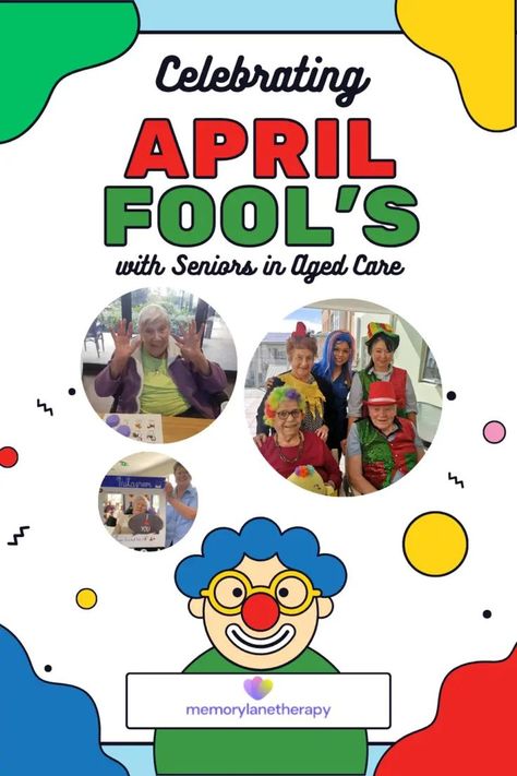 April Fools Day Activities, Fun Activities For Seniors, April Activities, Exercise For Seniors, Activities For Seniors, Elderly Activities, Exercise Activities, Light Exercise, April Fool's Day