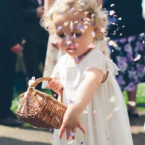 Petals Down The Aisle, Confetti Basket, Bonfire Wedding, Flower Petal Confetti, Biodegradable Confetti, Petal Confetti, Flower Girl Baskets, Flower Girl Basket, Delphinium