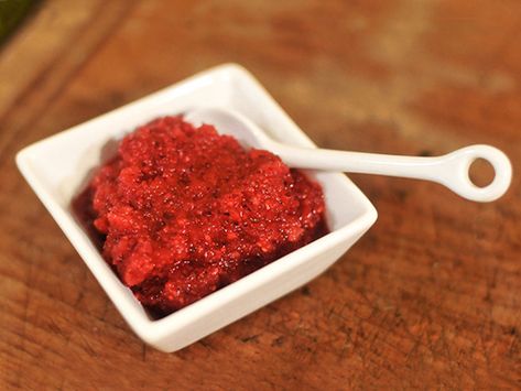 Cranberry-Apple Relish Cranberry Apple Relish, Apple Relish Recipe, Cherry Sauce Recipe, Serious Eats Recipes, Relish Recipe, Thanksgiving Food Sides, Cherry Sauce, Cranberry Apple, Relish Recipes