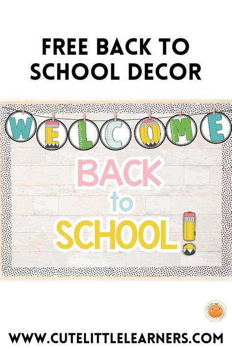 Give your classroom a warm back-to-school welcome with our free banner! Download and print this vibrant banner to create an inviting environment that sets the tone for a fantastic school year. Get yours now! Welcome Back To School Printables Free, Welcome Back To School Banner, Free Classroom Printables, Back To School Banner, Welcome To School, Free Banner, School Banner, Welcome Banner, English Classroom