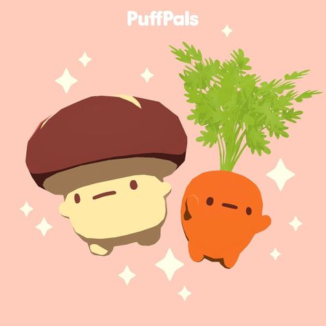 Pastel Plushies, Nature 3d, Indie Game Art, Farm Games, Fox Tattoo, Kawaii Plush, Pretty Images, Game Concept Art, April 6