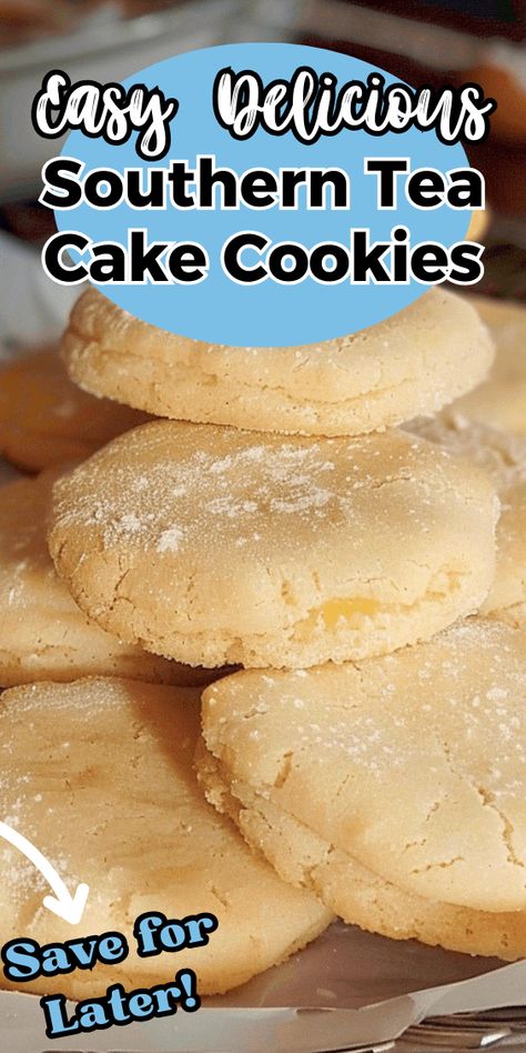 Southern Tea Cake Cookies Russian Tea Cake Cookies Recipe, T Cakes Cookies, Southern Tea Cake Cookies 12 Tomatoes, Fried Cookies Recipe, Yea Cake Cookies, Tea Cake Cookies Southern Style, Easy Tea Cakes Recipe, Southern Tea Cake Cookies, Southern Cookies