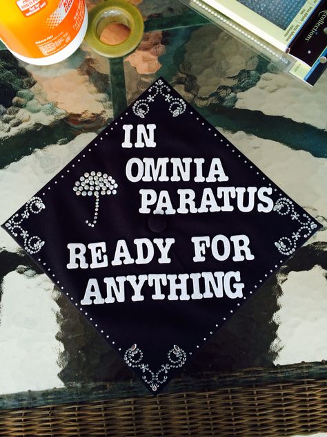 Gilmore Girl Graduation Cap, Graduation Cap Designs Tv Shows, In Omnia Paratus Graduation Cap, Gilmore Girls Grad Cap, Gilmore Girls Graduation Cap, Cute Grad Caps, Future Accountant, New Girl Show, High School Graduation Cap Designs