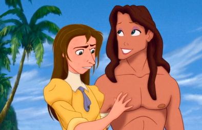 The Very Best Disney Face Swaps Disney Face Swaps, Couples Disney, Disney Quizzes, Tarzan And Jane, Jane Porter, Beau Film, Animation Disney, Film Disney, Face Swaps