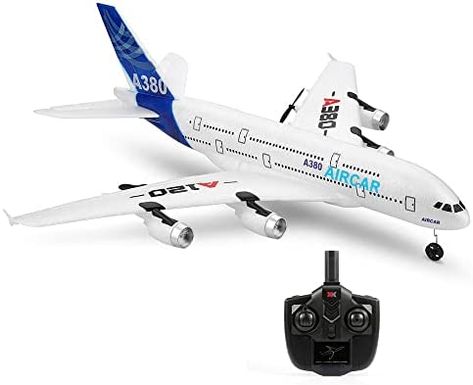 Ships within 24 Hours or Less! Buy This Product Form Our Website For Your Amazing Party! GoolRC RC Airplane, WLtoys XK A120 A380 Aircar Model Plane, 3CH 2.4G Remote Control Airplane, EPP Fixed-Wing RC Aircraft RTF Toy for Kids and Adults Shop at https://www.howdytoy.com/product/goolrc-rc-airplane-wltoys-xk-a120-a380-aircar-model-plane-3ch-2-4g-remote-control-airplane-epp-fixed-wing-rc-aircraft-rtf-toy-for-kids-and-adults Spy Kit, Spiderman Invitation, Avion Rc, Airplane Kids, Toys Market, German Soldiers Ww2, Airplane Toys, Airbus A380, Cute Snacks