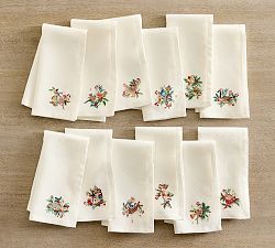 DIY Christmas napkins