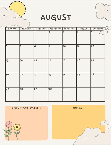 August Calender 2023 - Notability Gallery | Monthly Printable Planner by  Mary Trammell June Calendar 2023, July Calendar 2023, Ipad Templates, Calender 2023, July Planner, Study Planner Printable Free, Christmas Ios, June Calendar, Soft Board