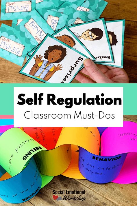 Self Regulation Activities, Regulation Activities, Emotional Regulation Activities, Positive Behavior Intervention, Self Regulation Strategies, Social Emotional Activities, Behavior Interventions, Social Emotional Learning Activities, Social Skills Activities