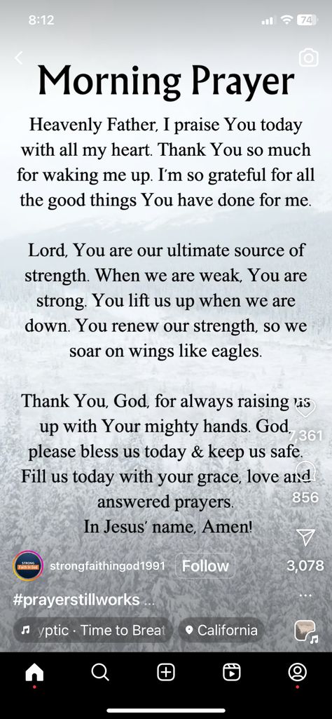 Prayer For Morning, 2024 Prayers, Mealtime Prayers, Daily Christian Prayers, Inspirational Morning Prayers, Prayer Ideas, Sunday Prayer, Good Night Prayer Quotes, Prayers Of Encouragement