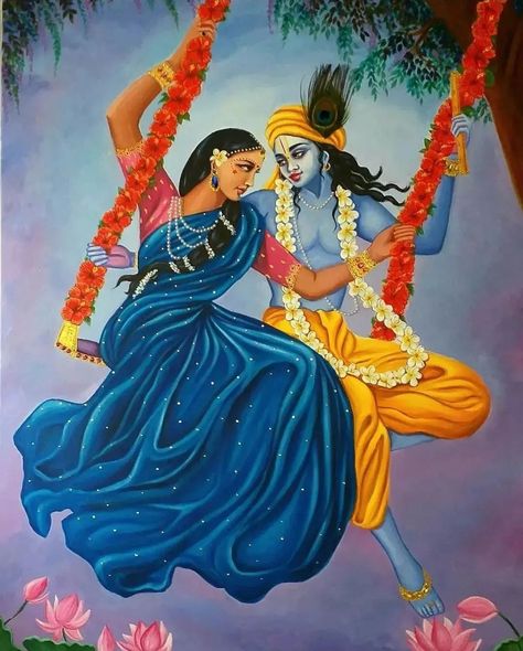 Radha Krishna Love Drawing, Pencil Drawing Inspiration, Creative Wall Painting, Krishna Drawing, Fabric Painting Techniques, Kerala Mural Painting, Indian Art Gallery, Hanuman Photos, Lion Painting