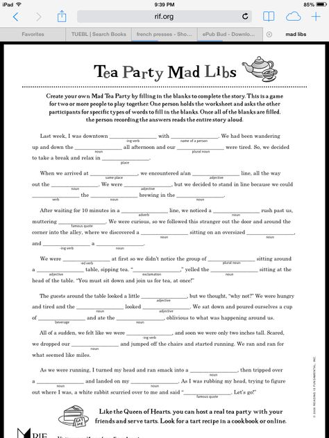 Mad libs tea party game Tea Party Games For Women, Party Games For Women, Games For Women, Tea Party Activities, Adult Tea Party, Tea Party Games, Tea Party Sandwiches, Tea Time Party, Christmas Tea Party